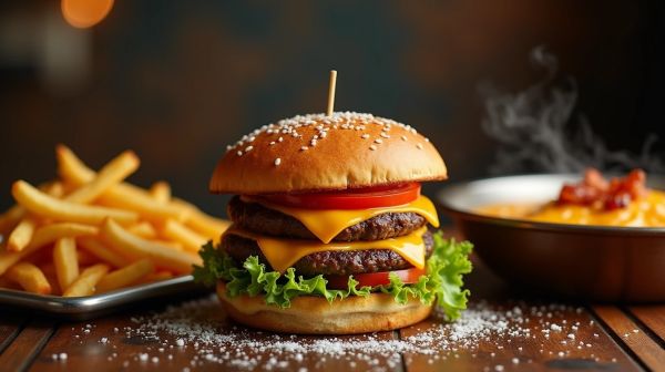Burgers, poutines et frites maison : la carte - Côté Burger Annecy