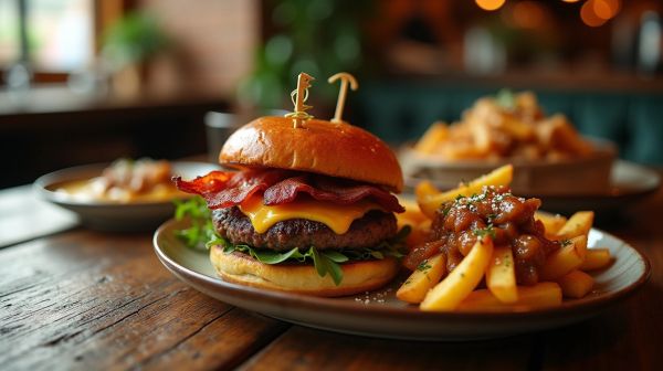 Dégustez les meilleures options : burgers, poutines et frites à Annecy