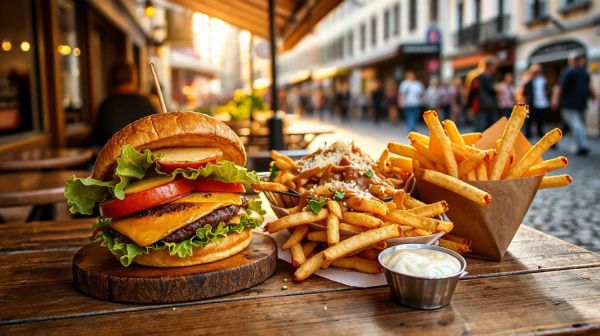 Dégustez les meilleures options : burgers, poutines et frites à Annecy